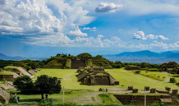 Ruins of the ancient Zapotec capital at Monte Albán